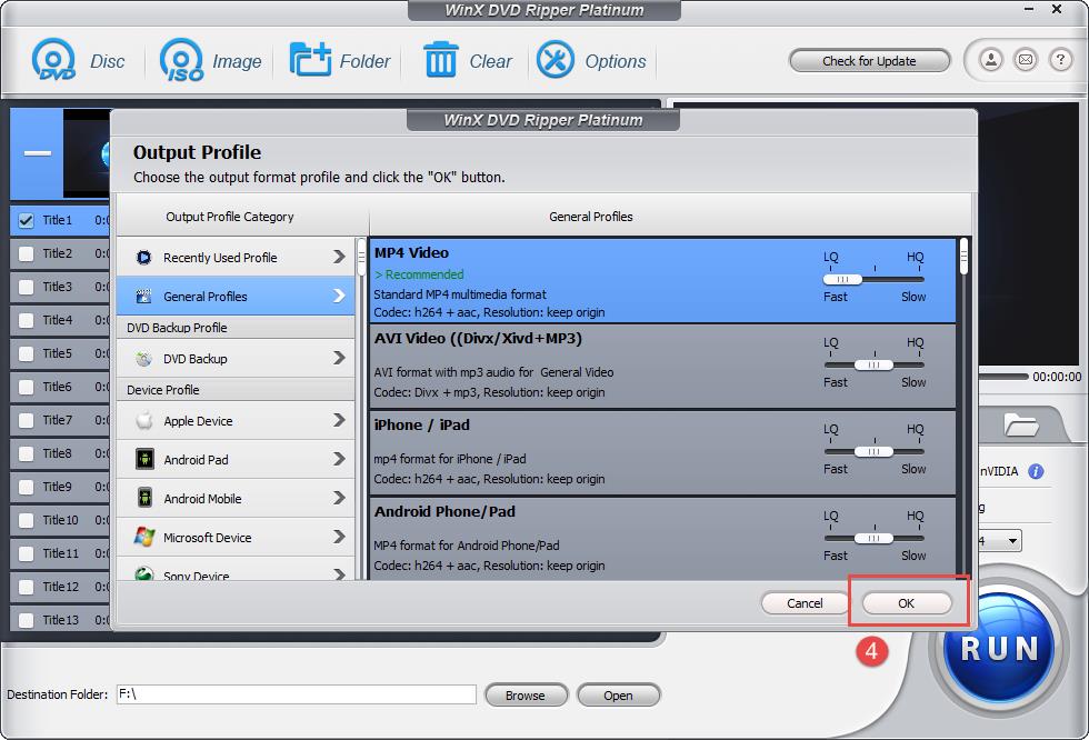 Start disc to digital conversion