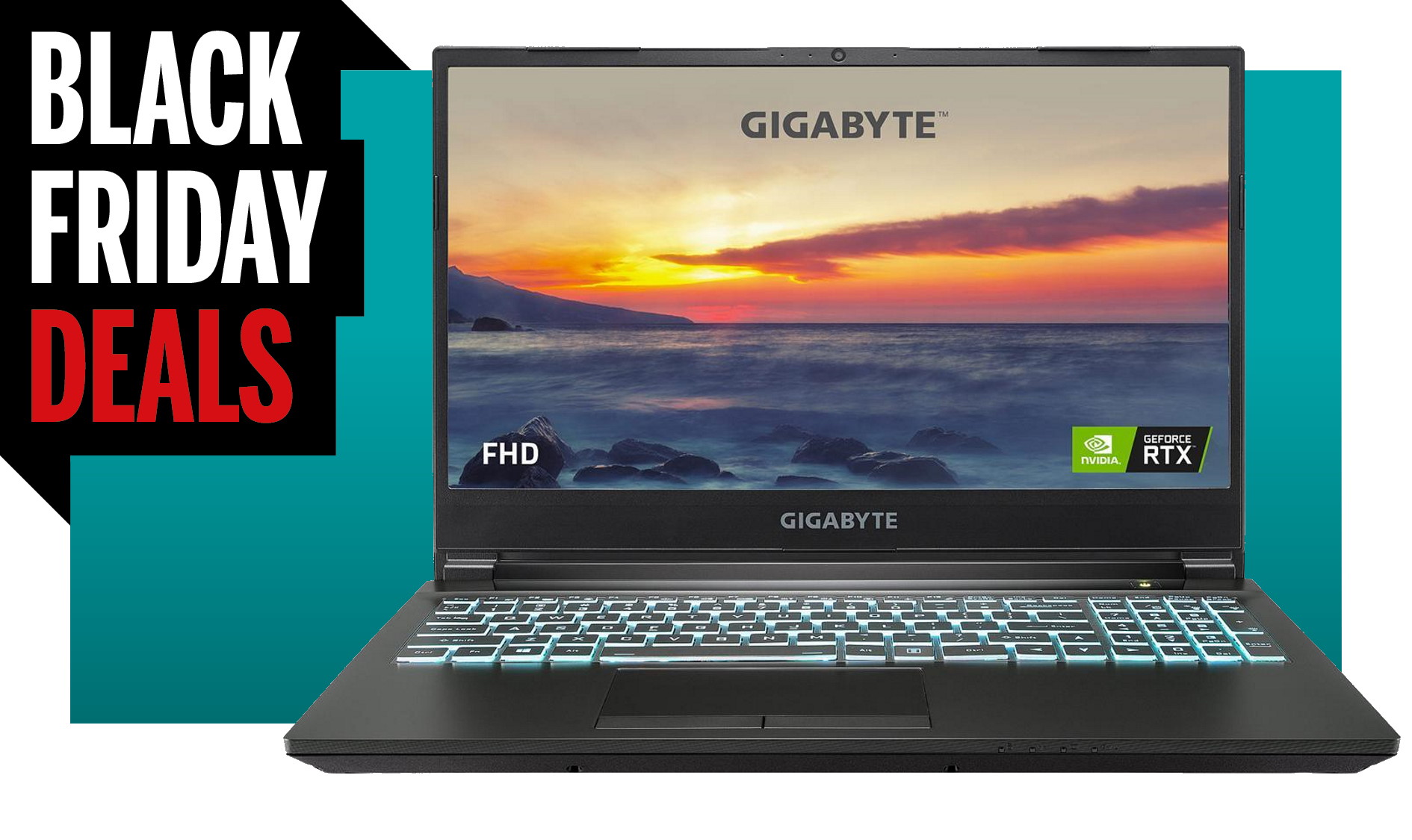  Gigabyte G5 gaming laptop with a Core i5 CPU and RTX 3050 Ti is down to $849 at Newegg 