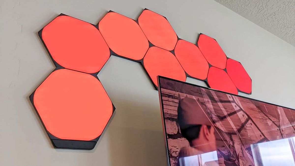 Nanoleaf Shapes Ultra Black Hexagons Review A Sleek Way To Add Color