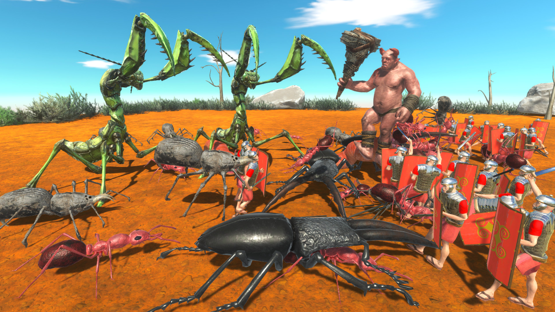 Oyuncular Animal Revolt Battle Simulator'ın çılgın aptallığına bayılıyor
