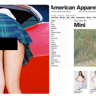 American Apparel Debuts More Semi Naked Ads NSFW American Apparel