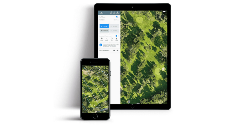 DroneDeploy's 'Live Map' software