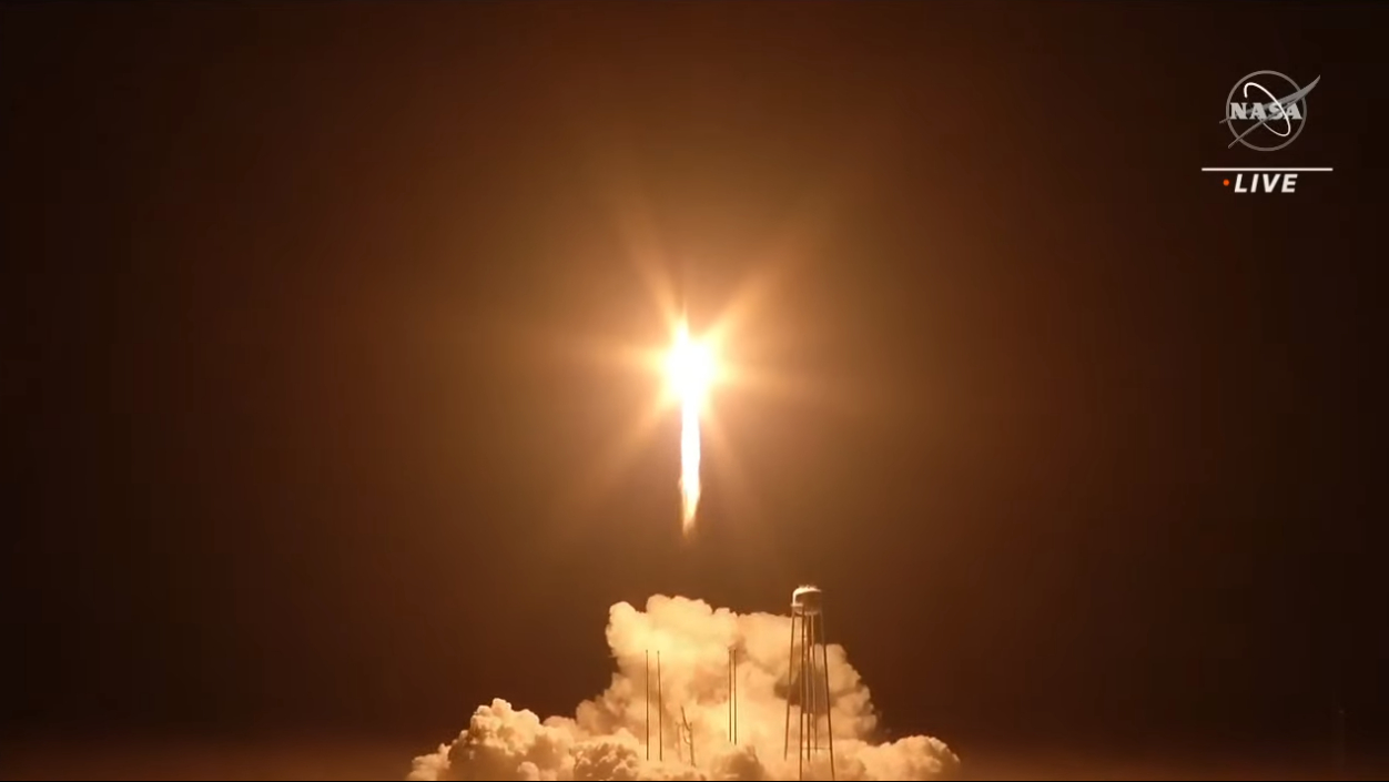 Antares rocket launches ovarian cells and other wild experiments to space station for NASA