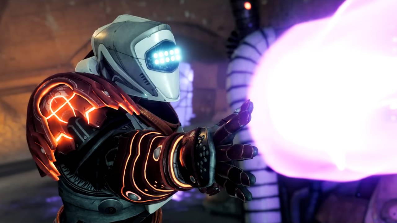 Destiny 2 Titan wearing Edge of Fate armor