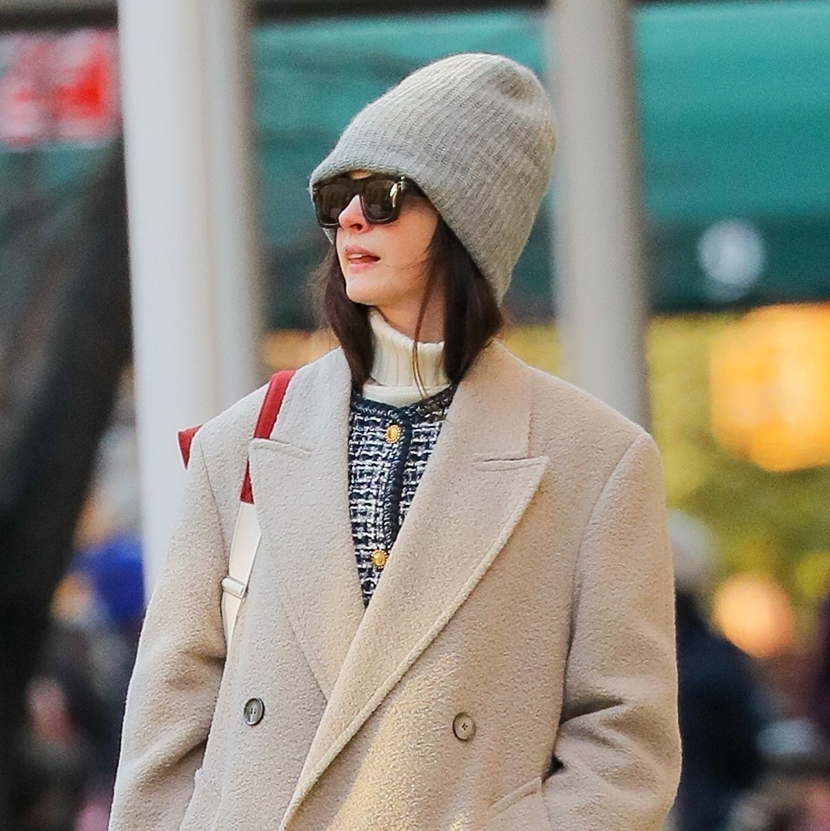 Anne Hathaway's Outfit Made Me Place a J.Crew Order For This Elegant Bestseller Immediately