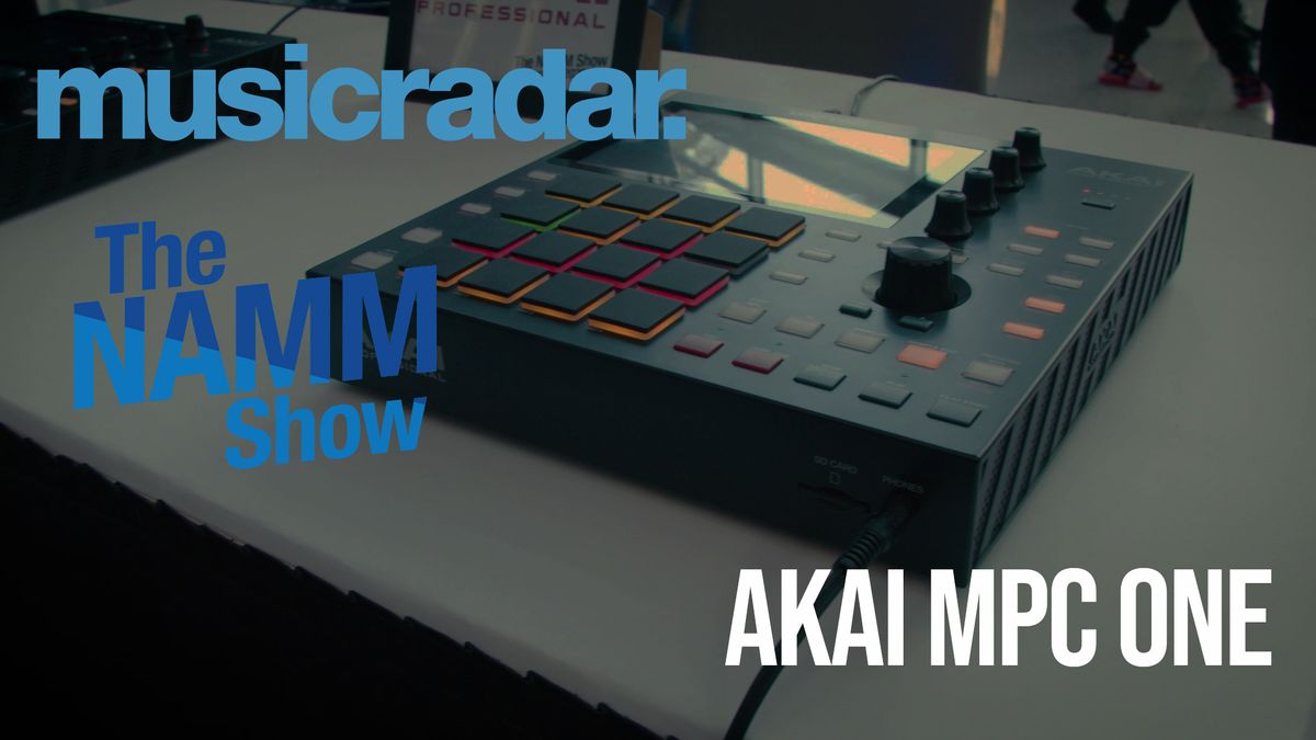 Namm Video Akai S Mpc One Caught On Camera Musicradar