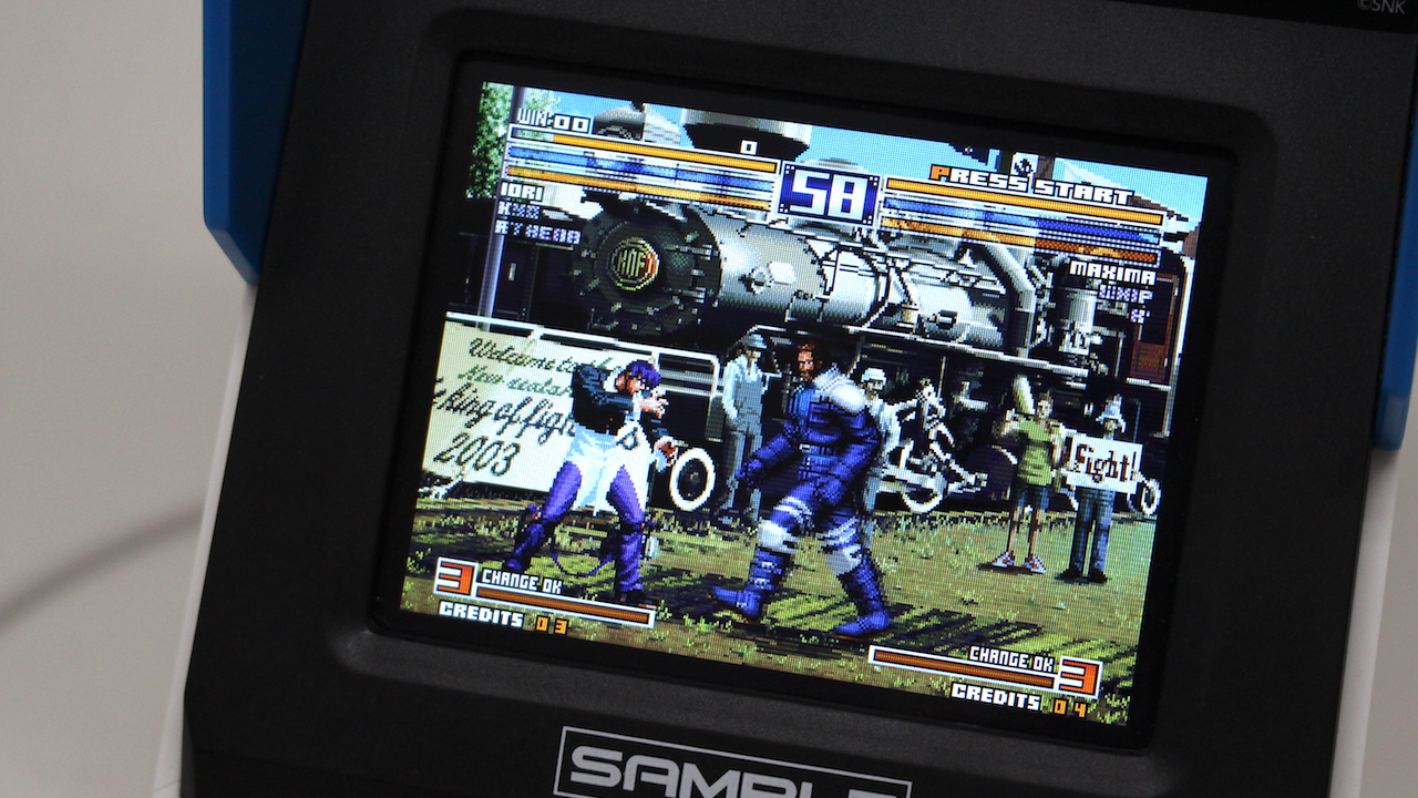 A photo of the snk neogeo