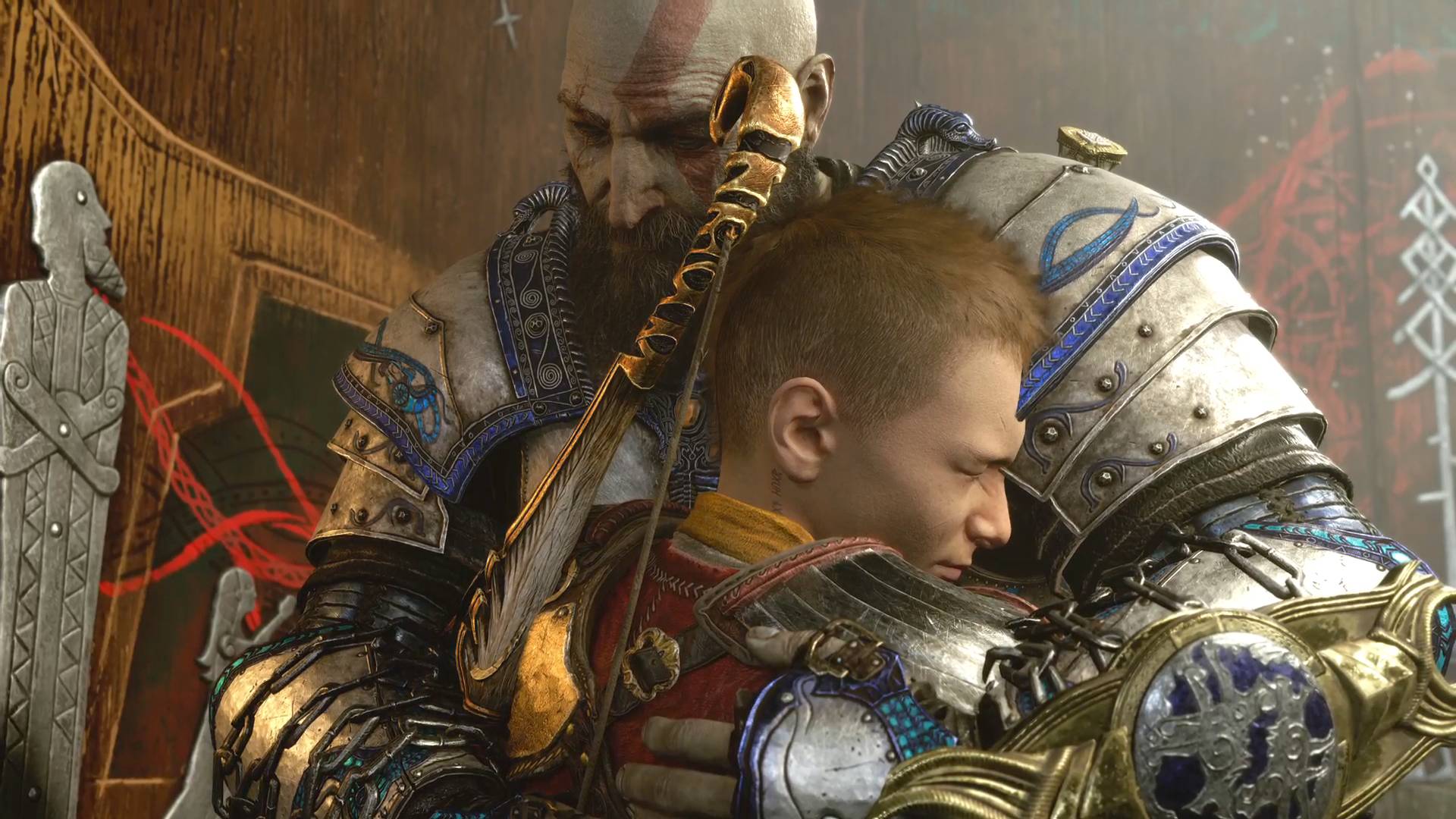 Major God of War Ragnarok character was disguised as an NPC only the director knew about