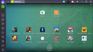 what does it mean when bluestacks install apk