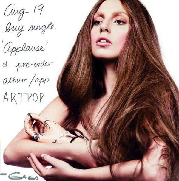 Lady Gaga Gets Naked Again To Promote ARTPOP Cinemablend