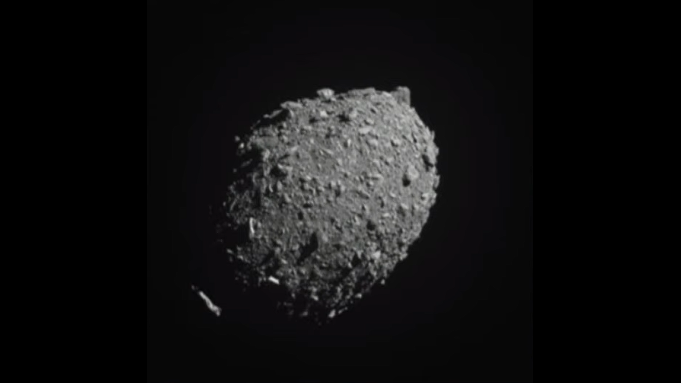 Space candy: Asteroid smashed by NASA's DART probe looks a bit like an M&M, scientists say