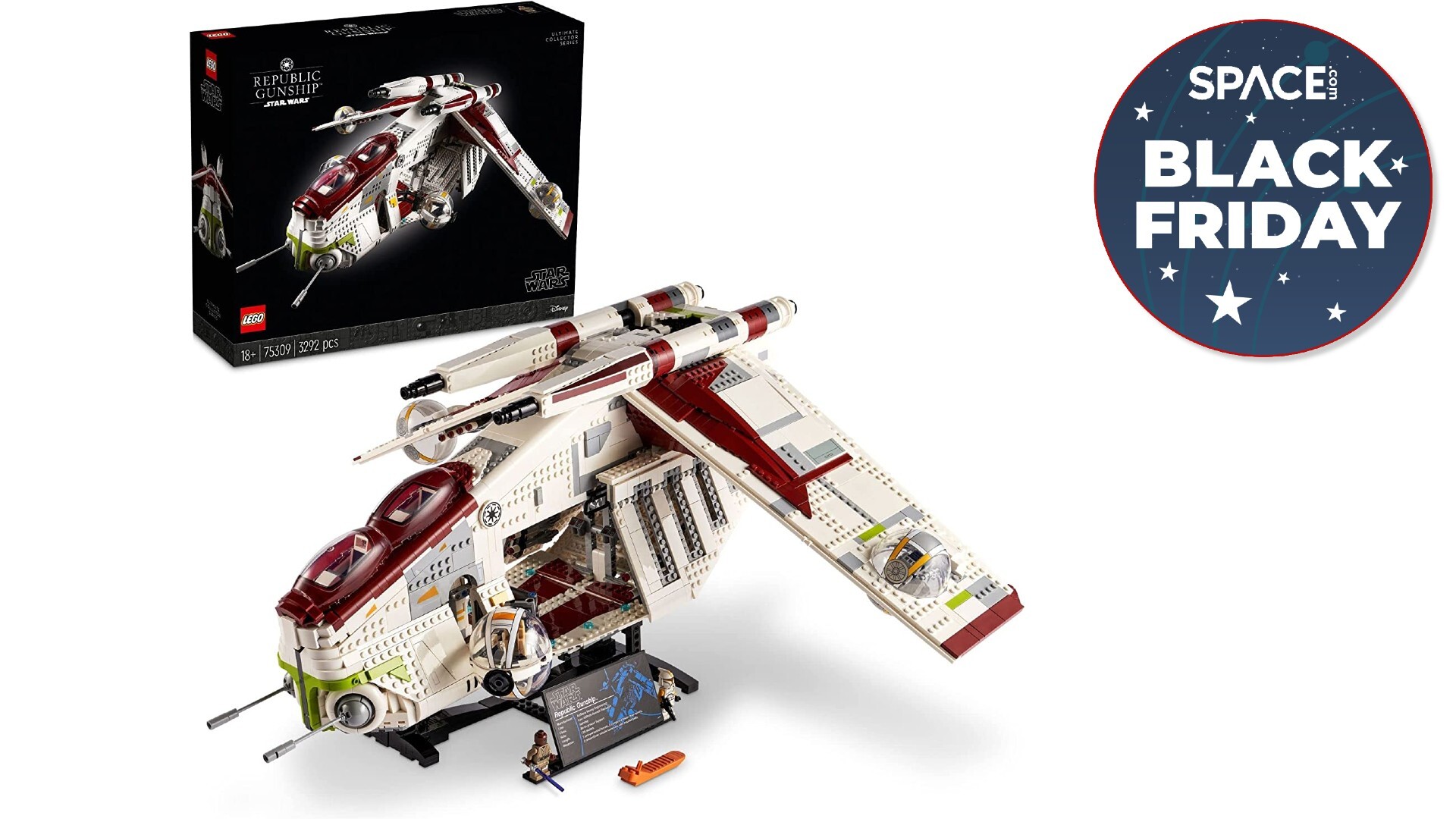 Save $70 on this Lego Star Wars Republic Gunship this Black Friday
