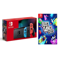 Nintendo Switch + Just Dance 2022: £349.98