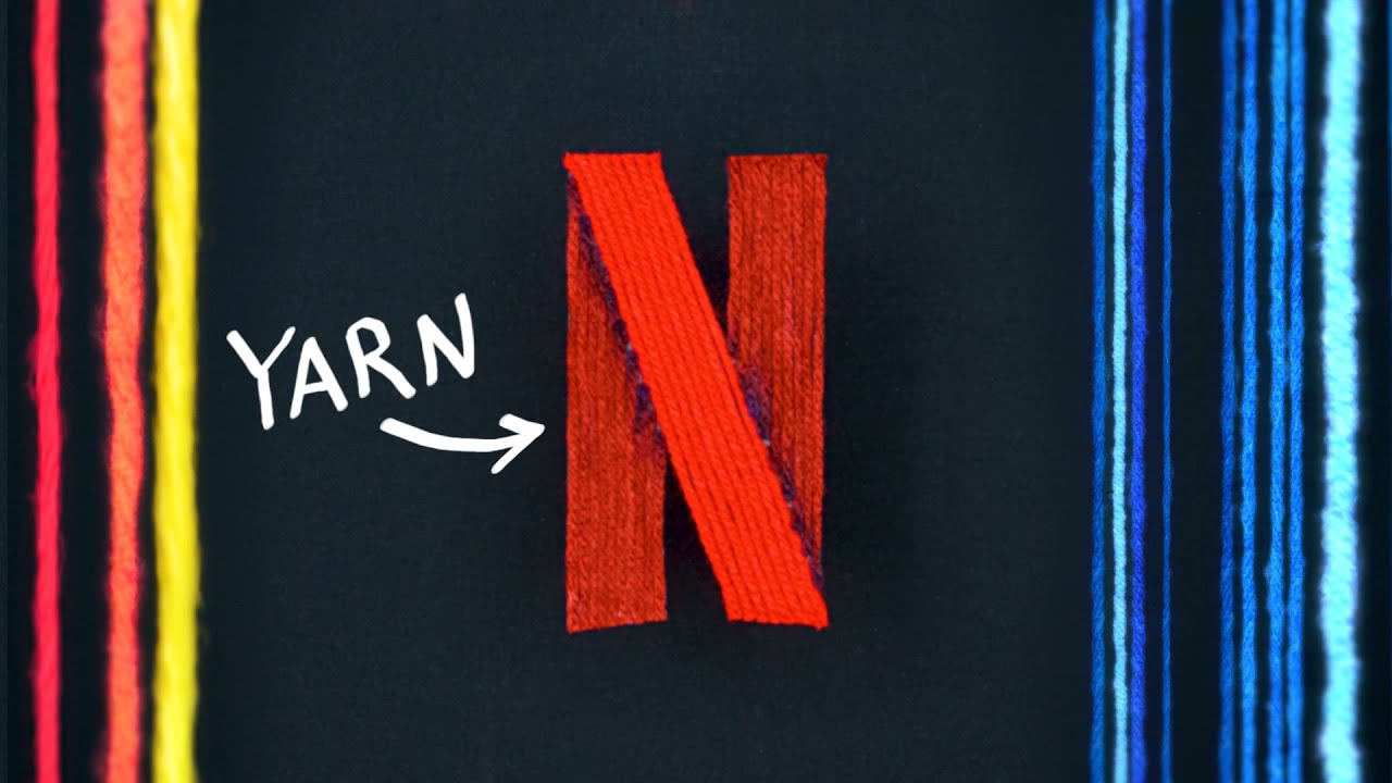 Someone recreated the Netflix logo with yarn (and it's glorious)