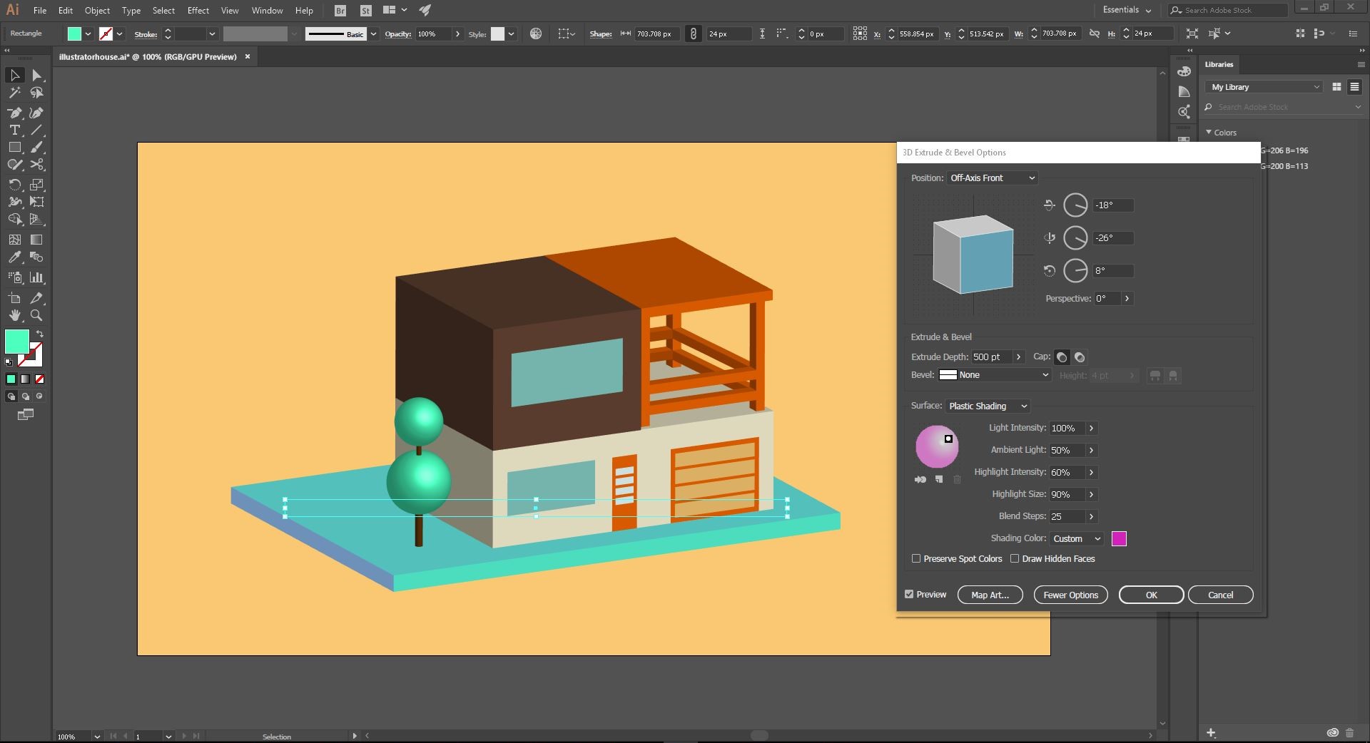 3D Rounded bevel effect in Illustrator - Software - Graphic Design Forum