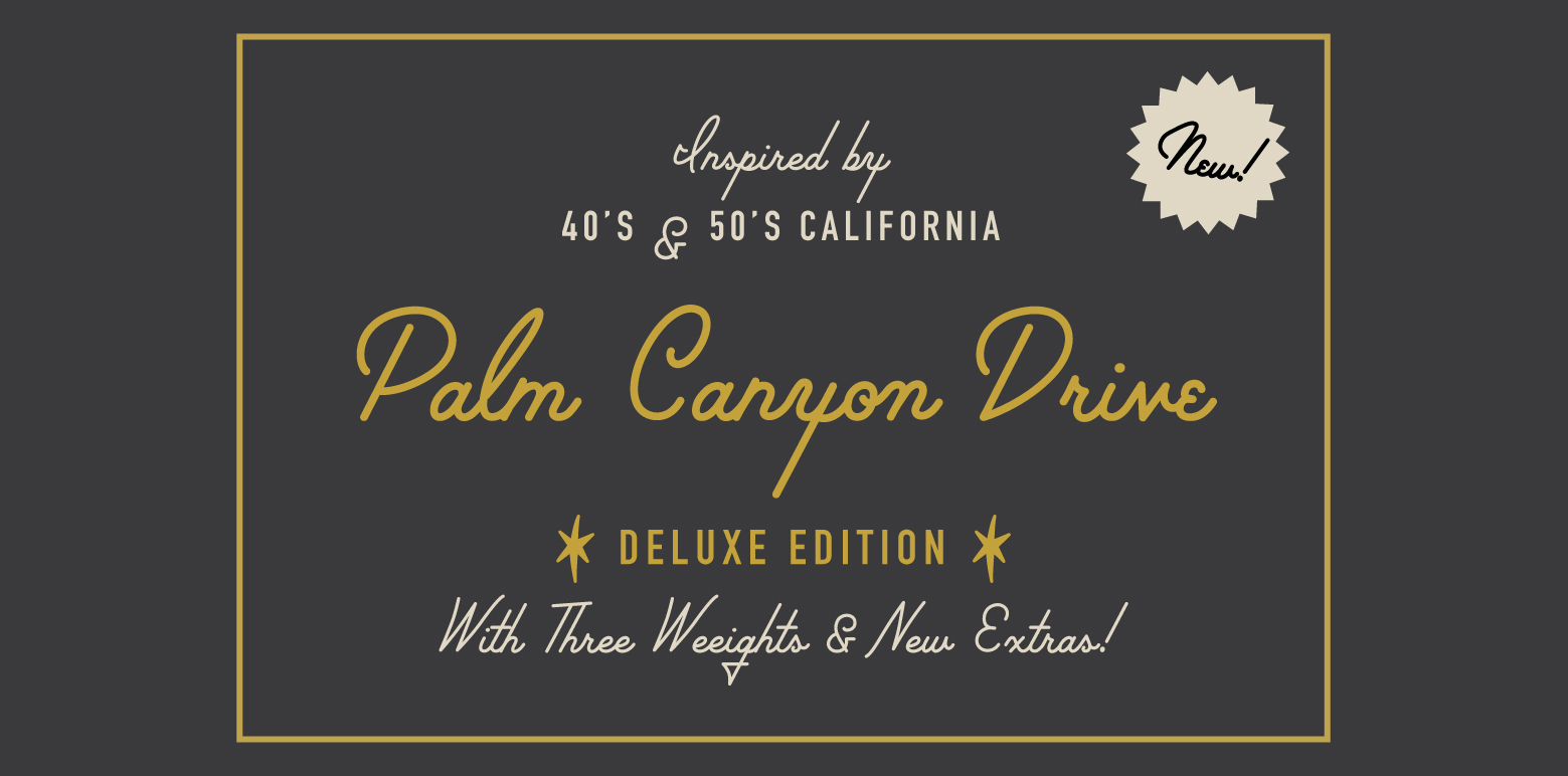 palm canyon drive has a classy yet unpretentious tone