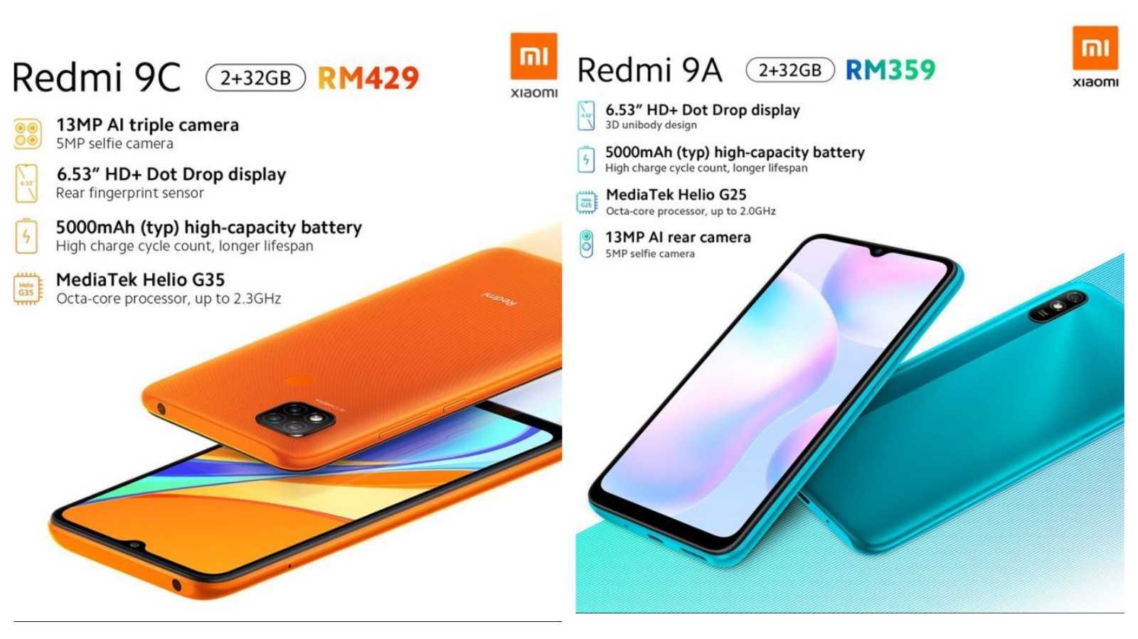 Xiaomi Redmi 9c 32