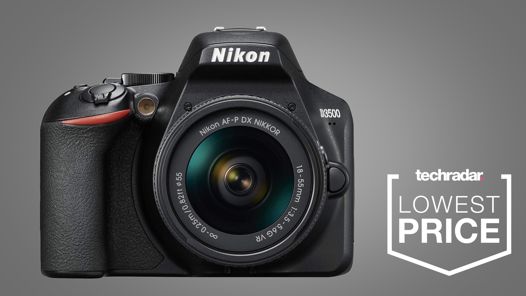 The Nikon D3500 drops to its lowest price in this unmissable Black Friday bargain