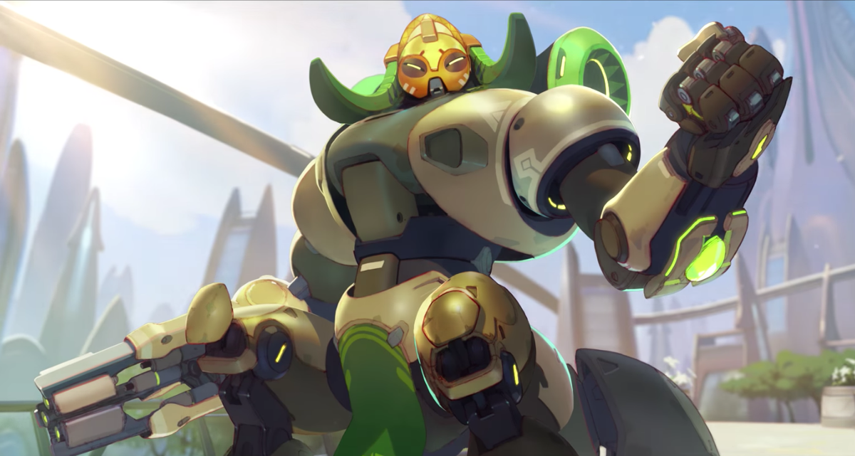 New Overwatch tank Orisa (who is also, literally, a tank) now live