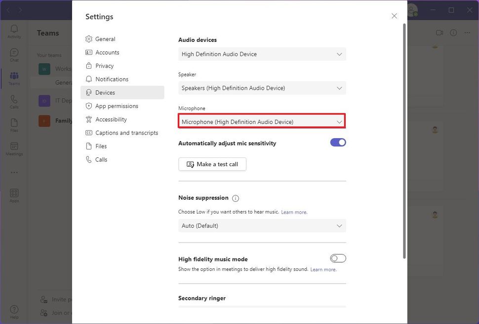 How To Fix Microphone Not Working On Microsoft Teams Windows Central