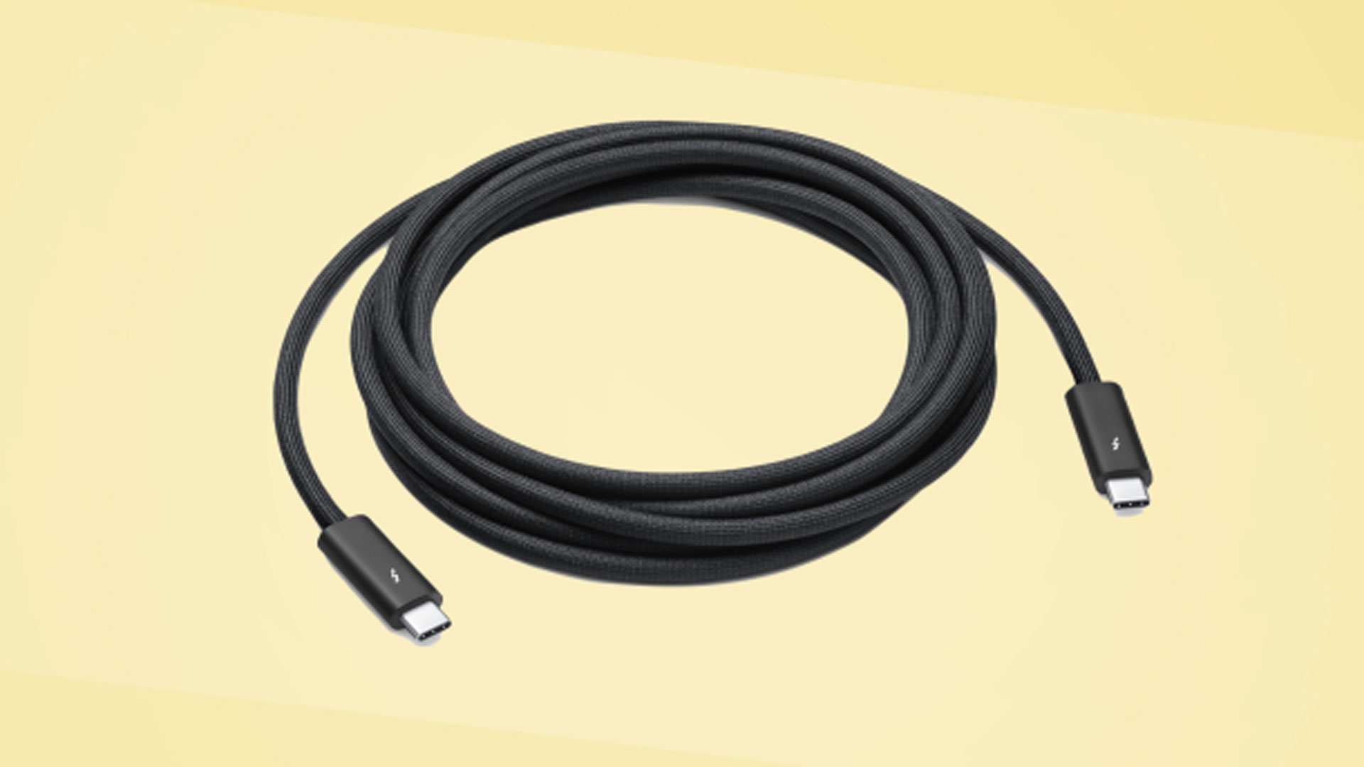 Apple's $159 Thunderbolt 4 Pro Cable is Braided and Three Meters Long qqcEcvAevQ94jPbpdrwFeR