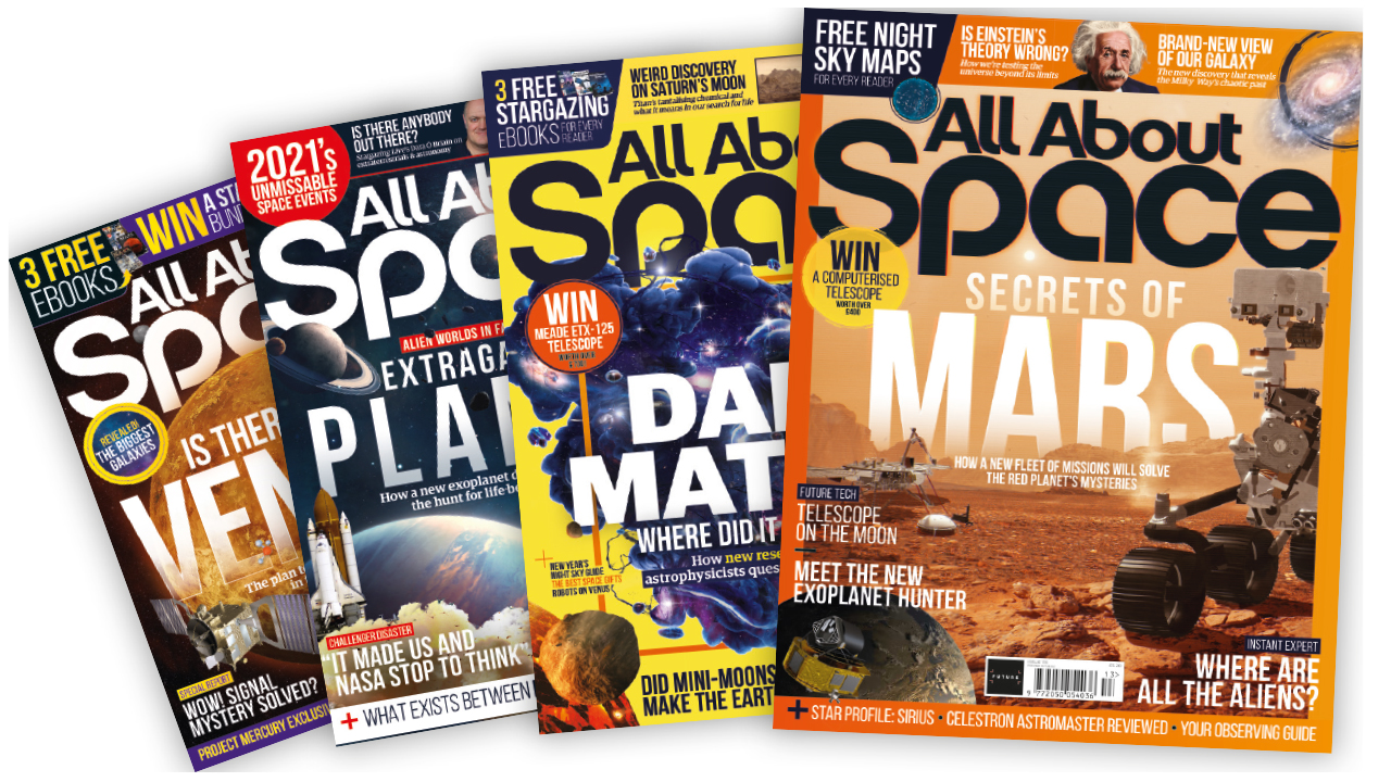 Read a free issue of All About Space magazine! Read a free issue of All About Space magazine!