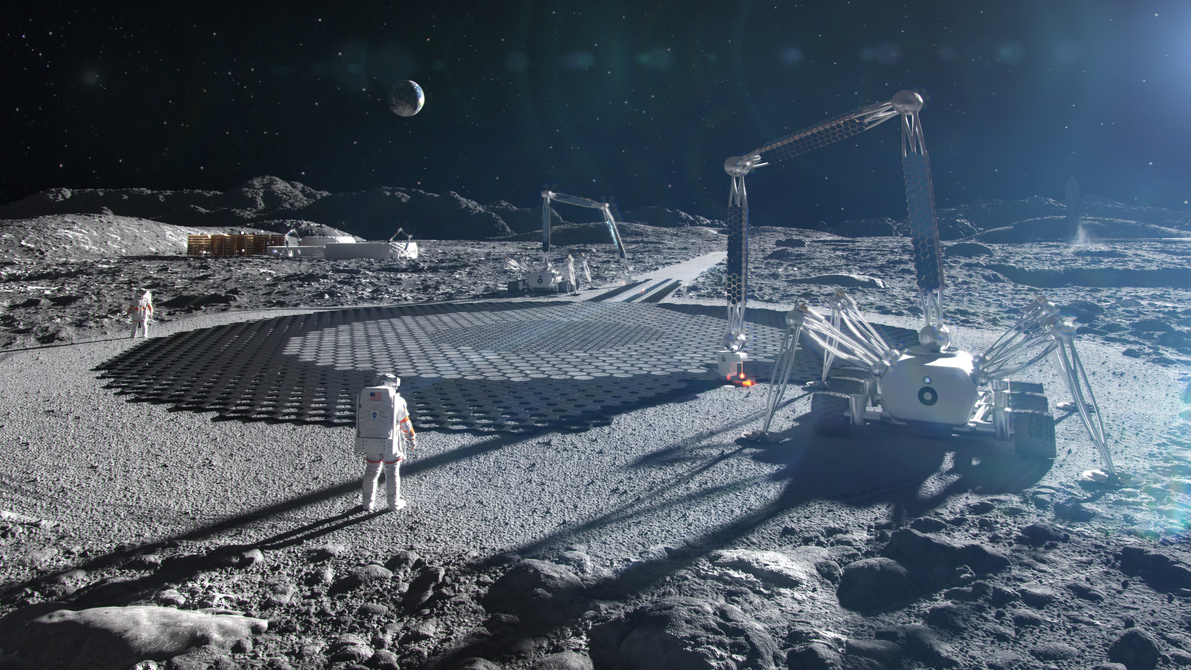 Building on the moon: NASA awards Texas company $57 million for lunar construction system