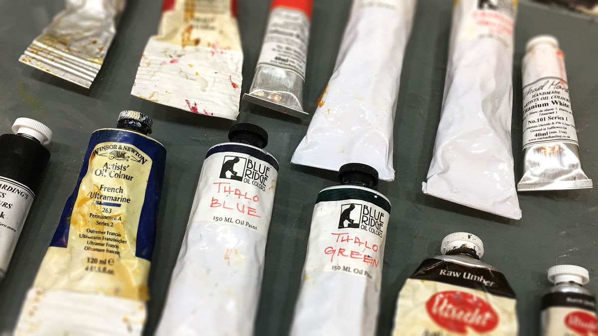 5 things you need for oil painting Creative Bloq