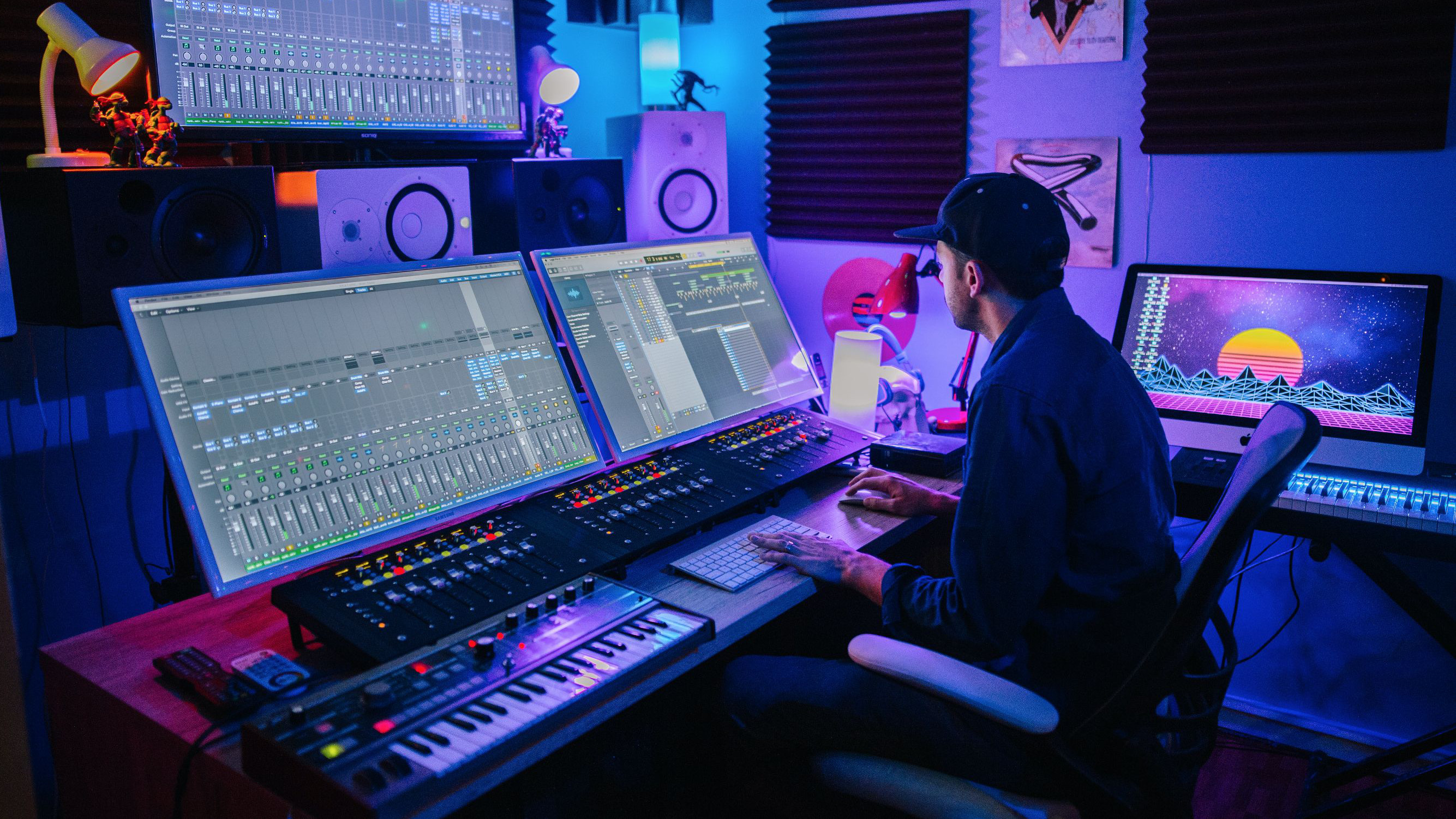 beat maker recording studio