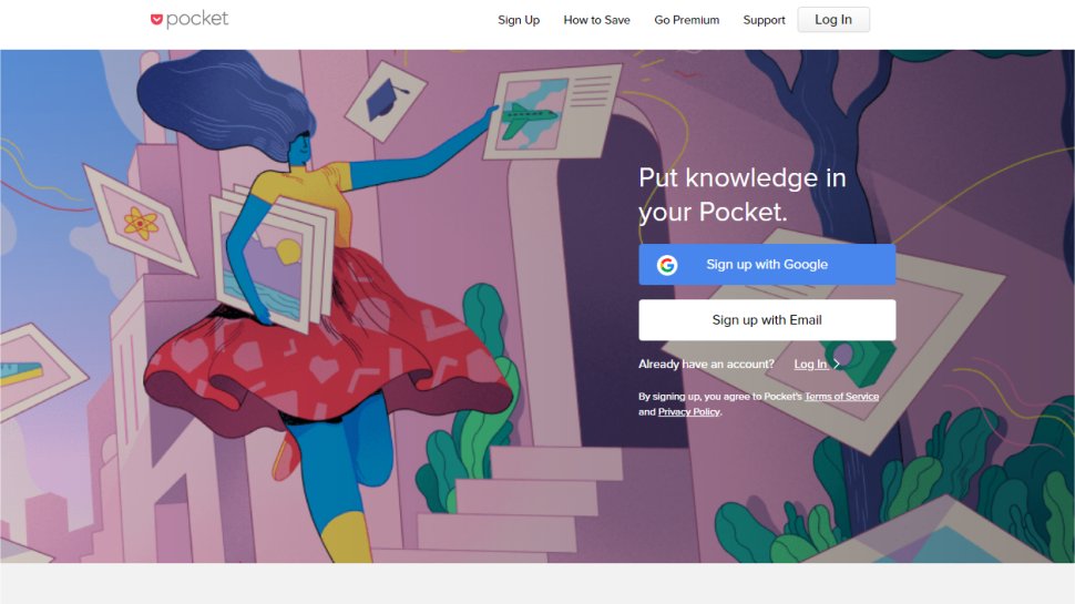 Pocket - This nifty app keeps track of everything cool you find on the web