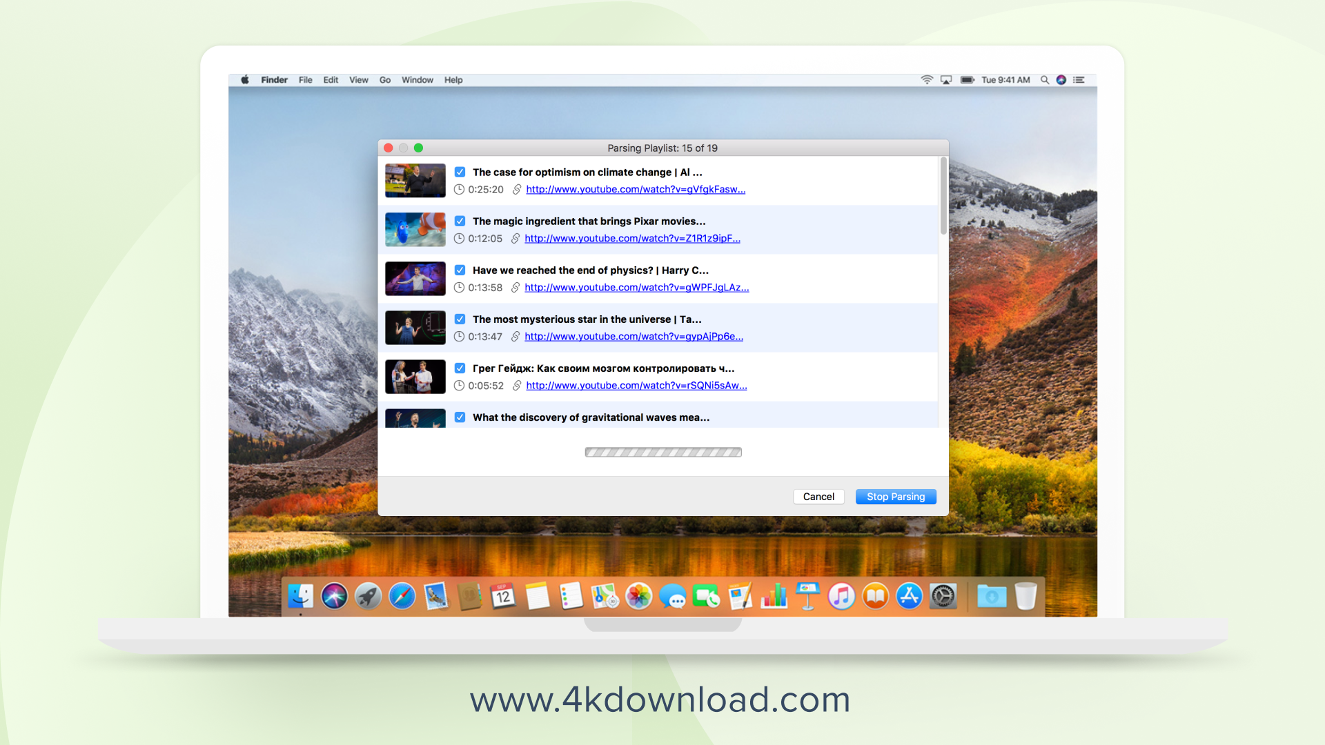 4K Video Downloader is an easy and free YouTube video downloader