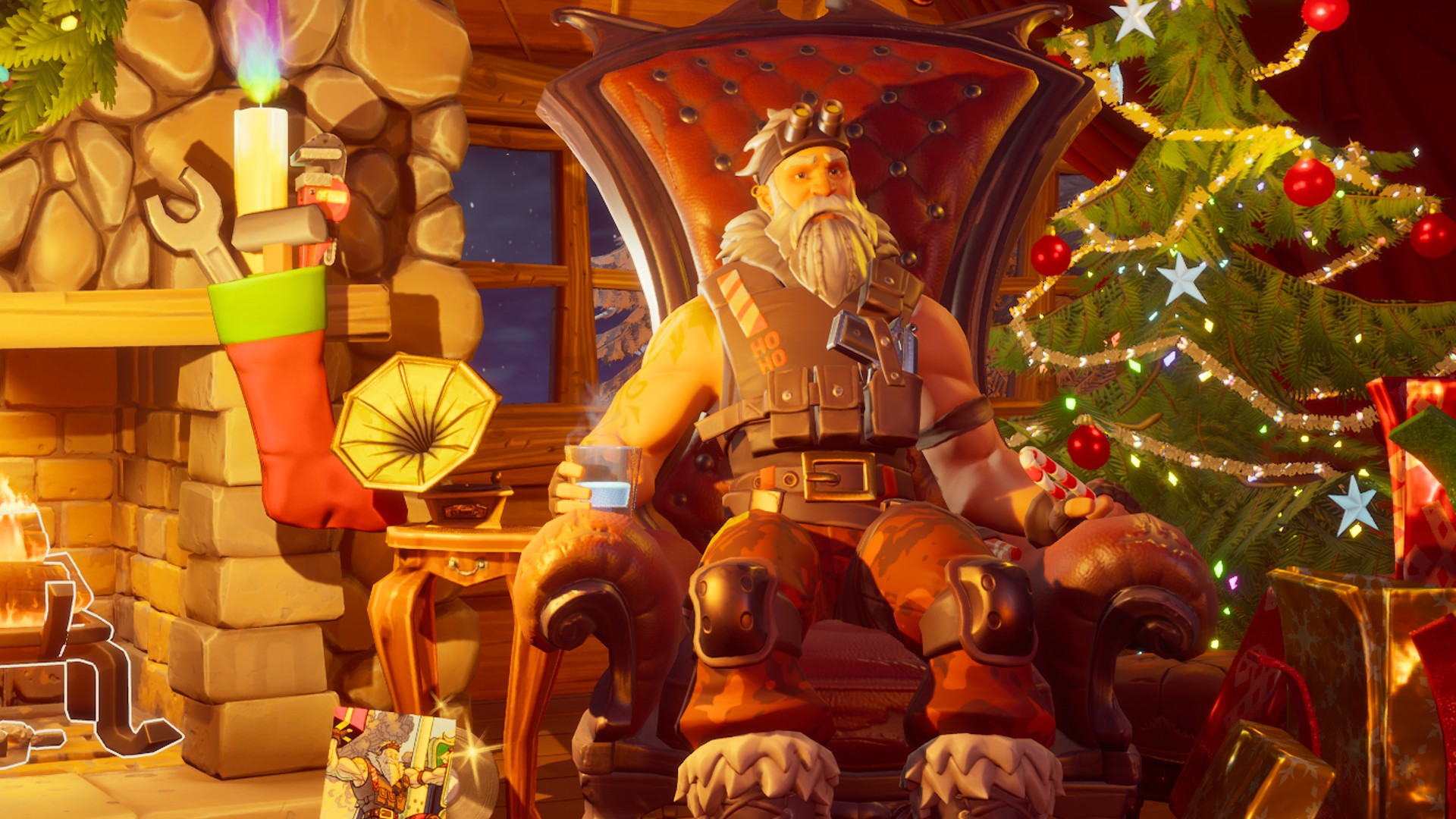  Where is the last present in Fortnite Winterfest? 