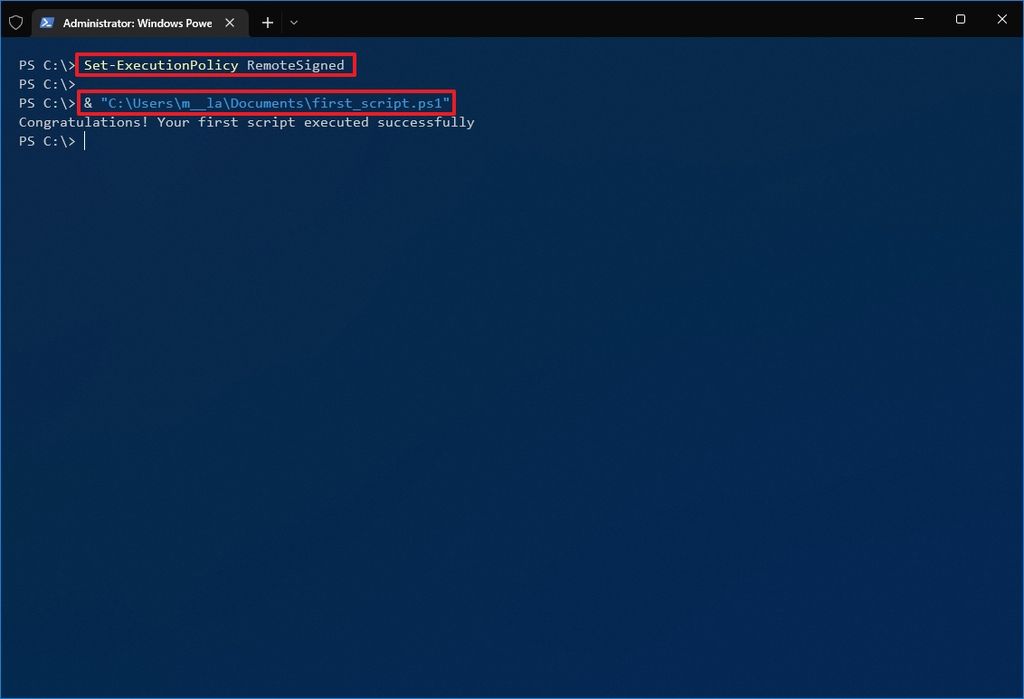 How To Create And Run A Powershell Script File On Windows Windows