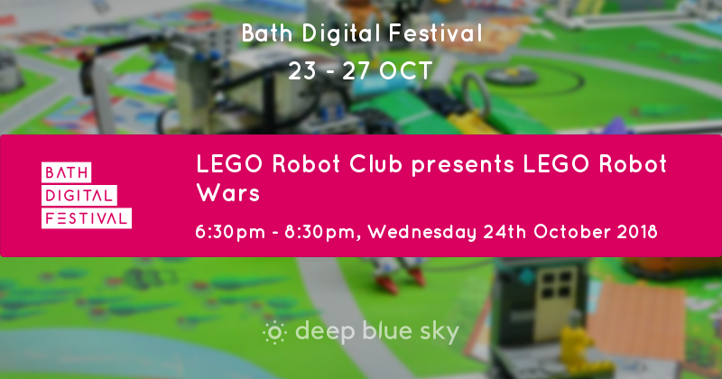 lego robot wars flyer