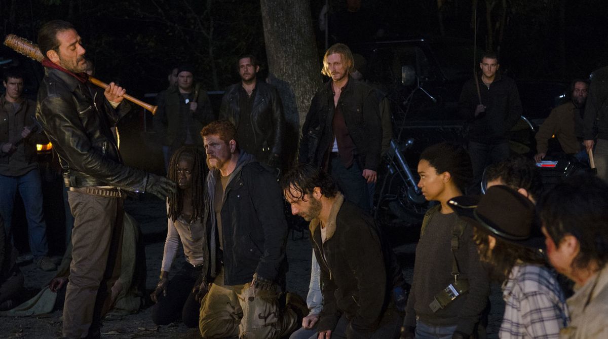 The Walking Dead season 7 asks "Who will meet Lucille?" with 11 character teasers