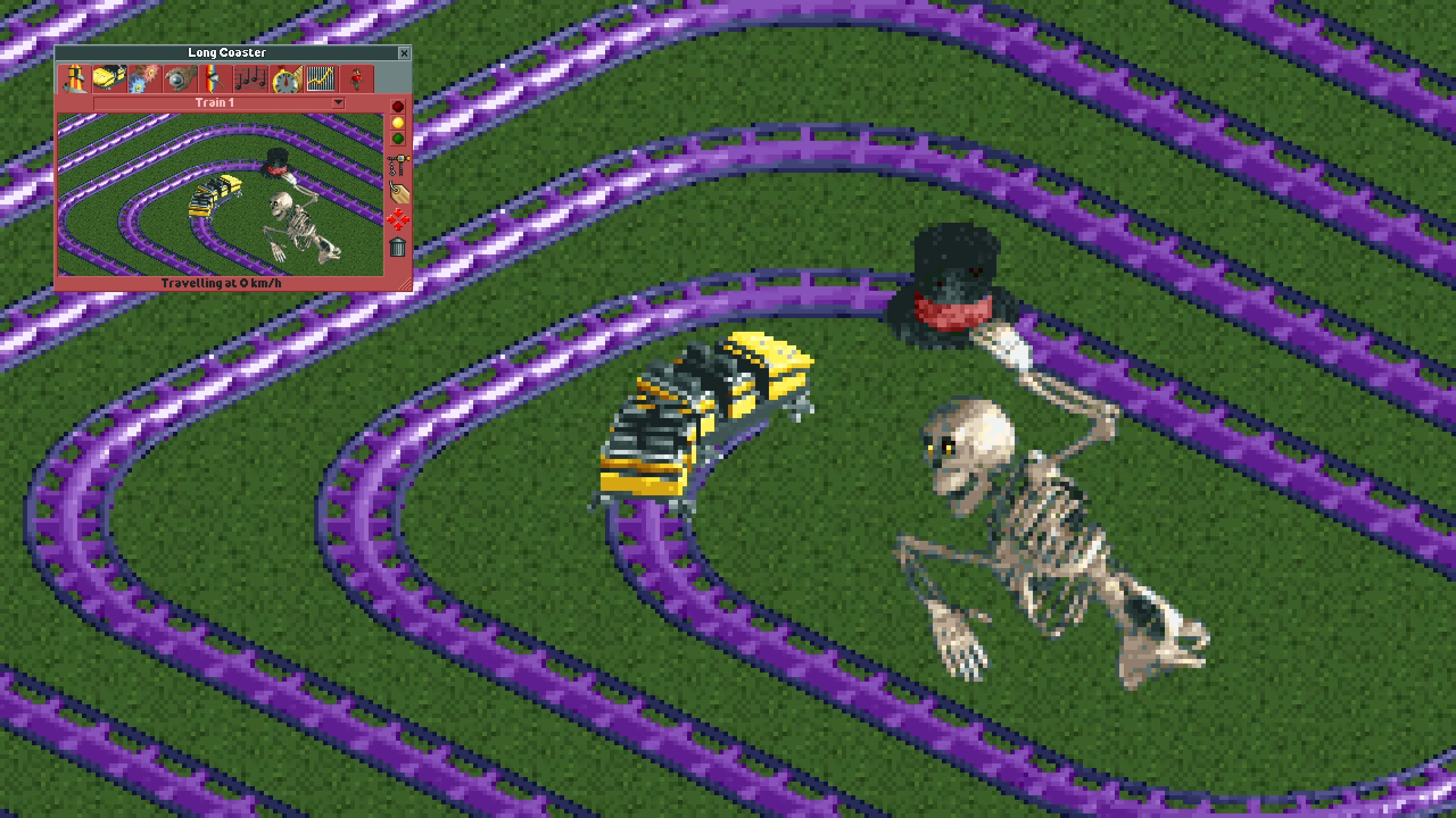  RollerCoaster Tycoon 2 track takes longer to complete than the universe will exist 