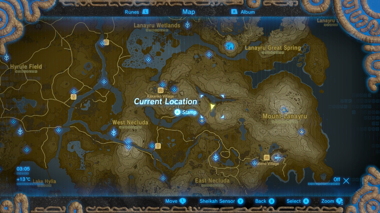 locations of all shrines zelda breath of the wild