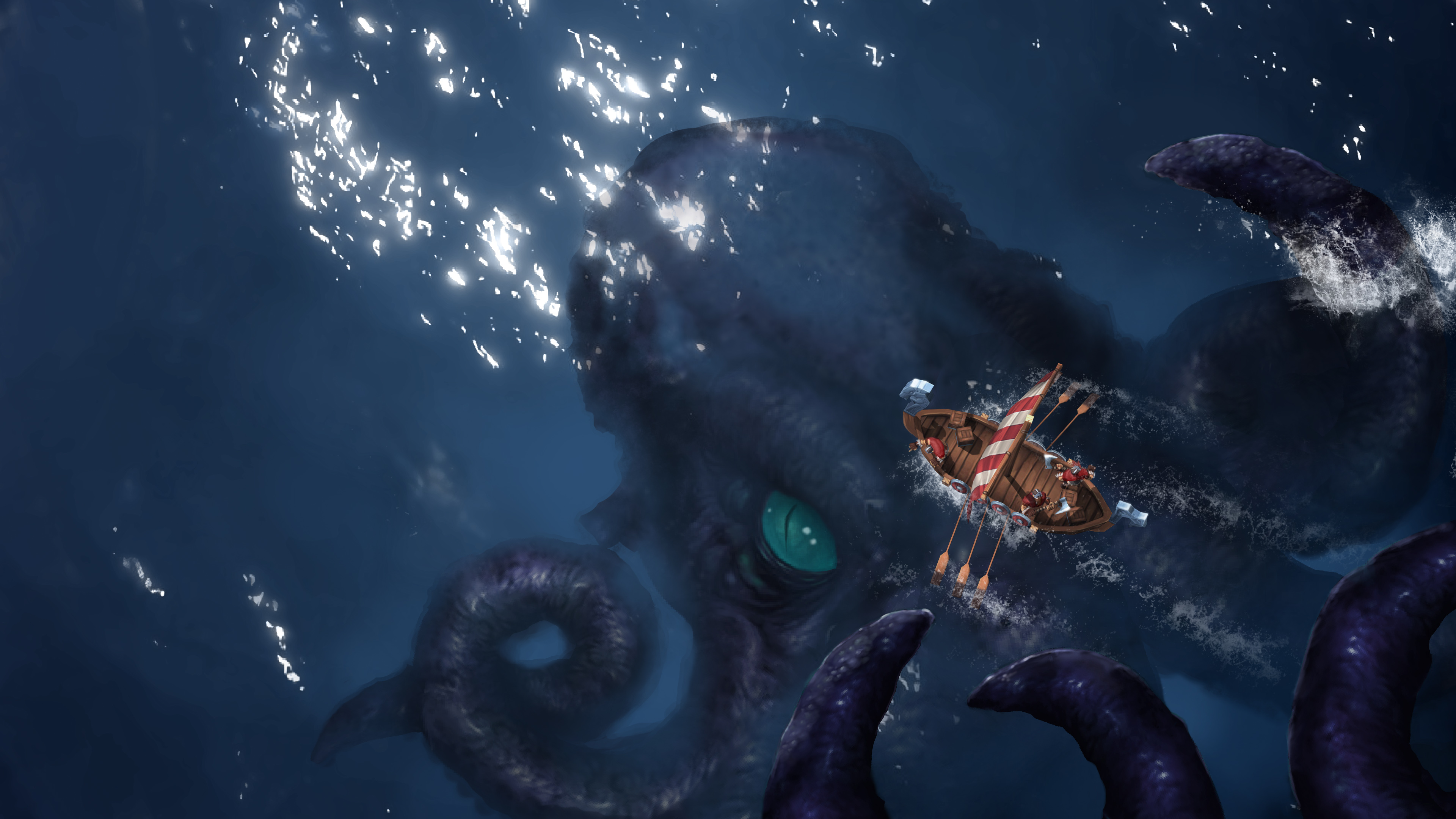 northgard"s clan of the kraken dlc lets you play as squid