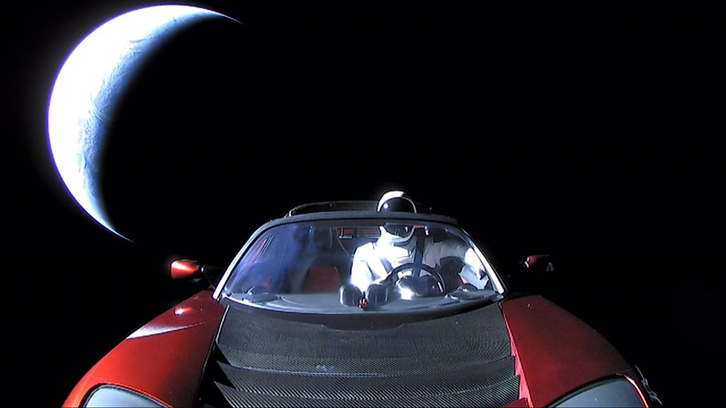 Watch Starman S Entire Deep Space Ride On Elon Musk S Roadster In Just