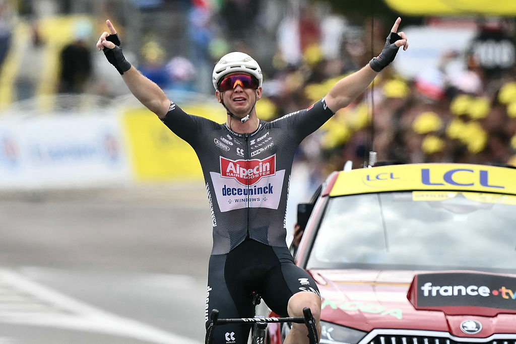 'A very different emotion' - Sprinter Kaden Groves moves out of comfort zone at Tour de France for first breakaway victory