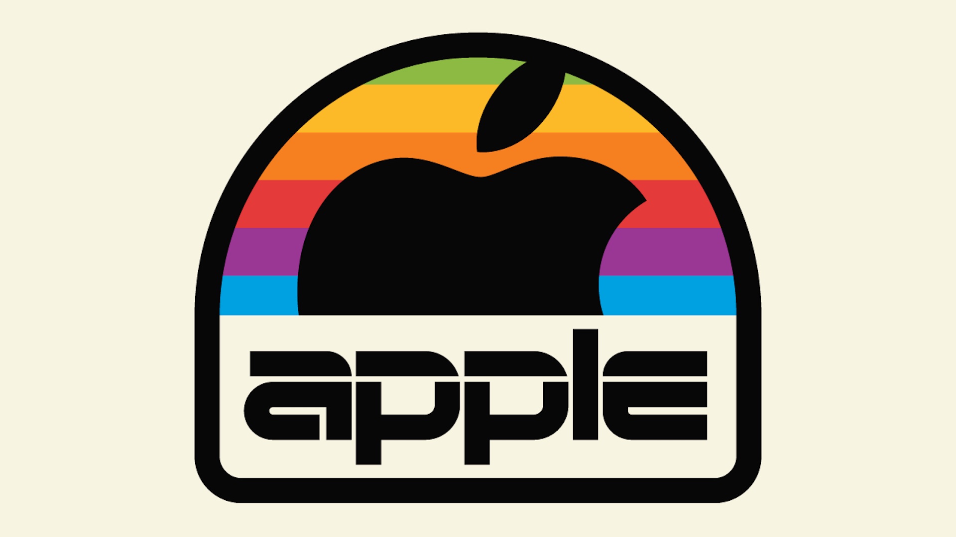 Este cambio de imagen del logo de Apple de los 80 es mejor que el original