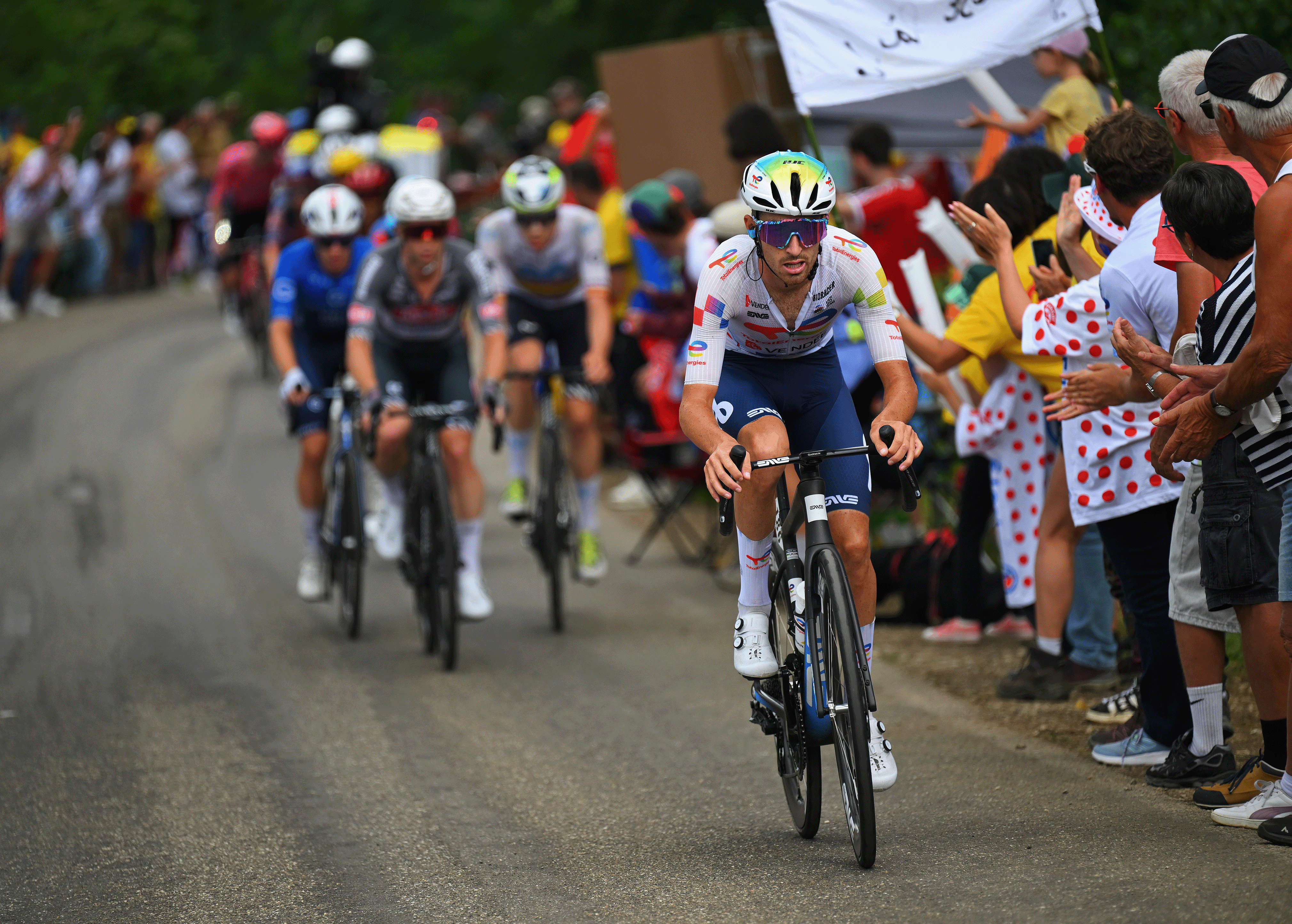 There was a GC battle on stage 20 of the Tour de France, just not the one we expected