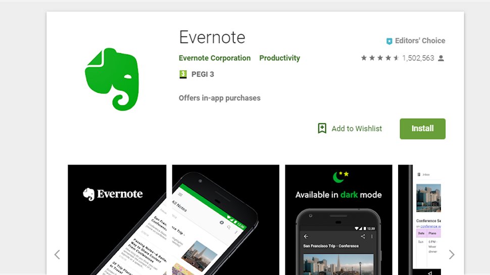 Evernote - Many regard this as a must-have productivity app