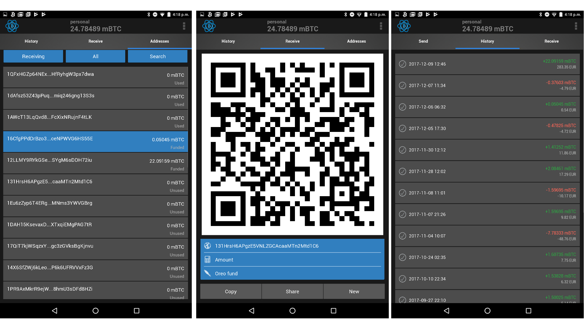 android bitcoin wallet