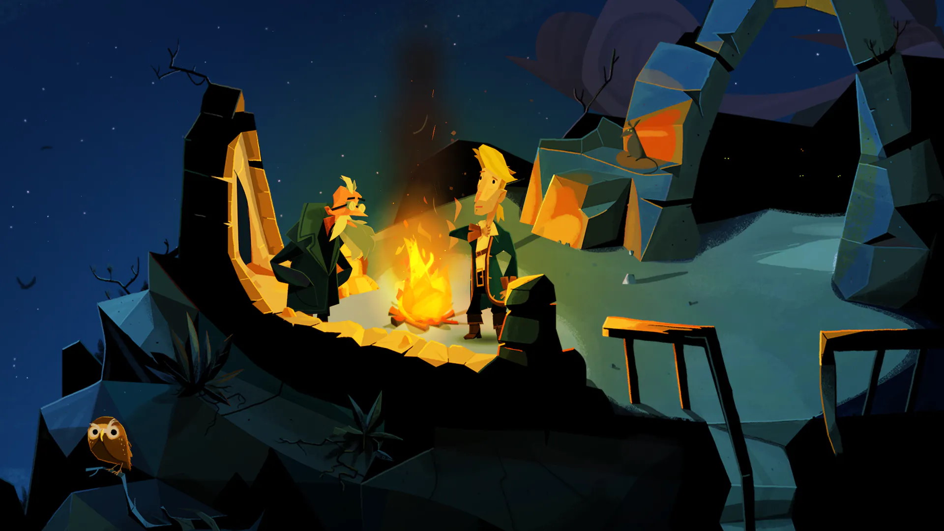 Monkey Island oyun içi görüntüleri, yeniden yapılanmanın tartışmalı yeni sanat yönünü gösteriyor
