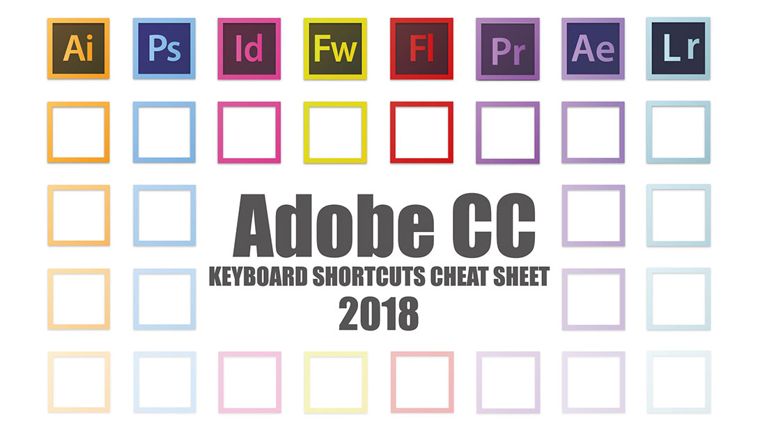 Crack Adobe CC with this keyboard cheat sheet