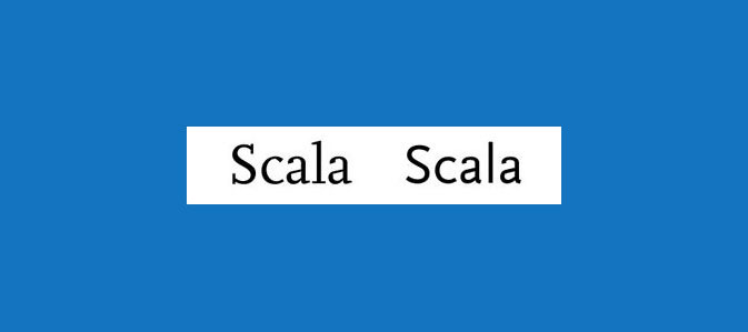  Scala and Scala Sans font pairing