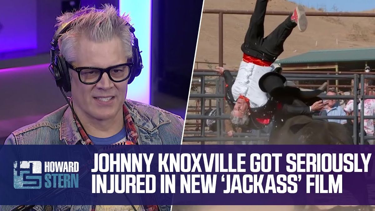 Johnny Knoxville Suffered Brain Damage From Jackass Forever Stunt Louder