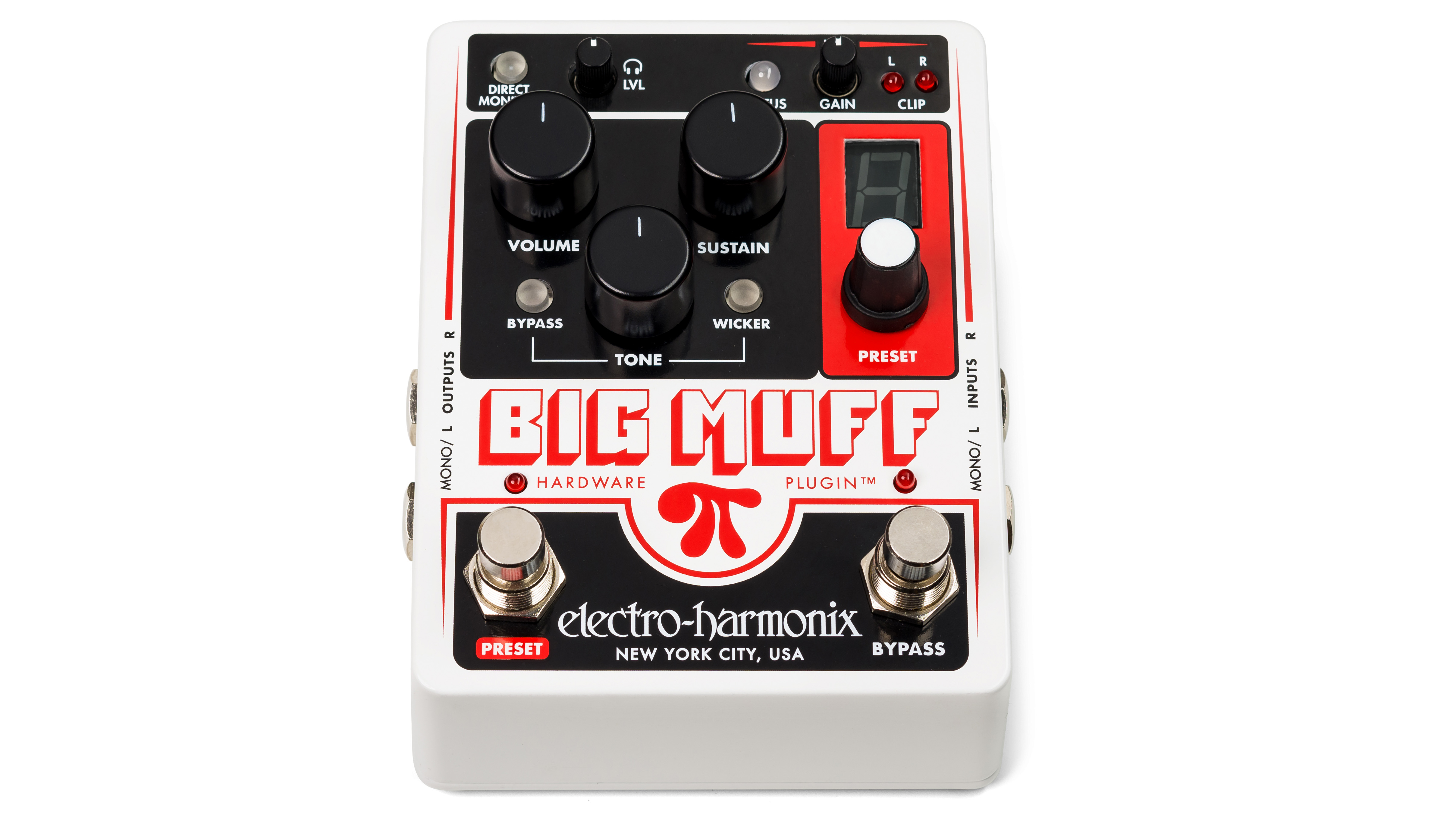 Electro Harmonix Big Muff Pi Hardware Plugin Pedal Review Musicradar