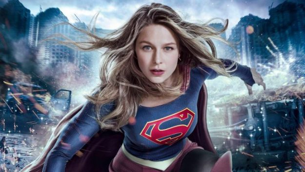 A promo shot for the TV show Supergirl